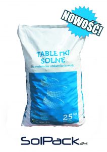Tabletki solne Sól tabletkowana Ciech 25kg